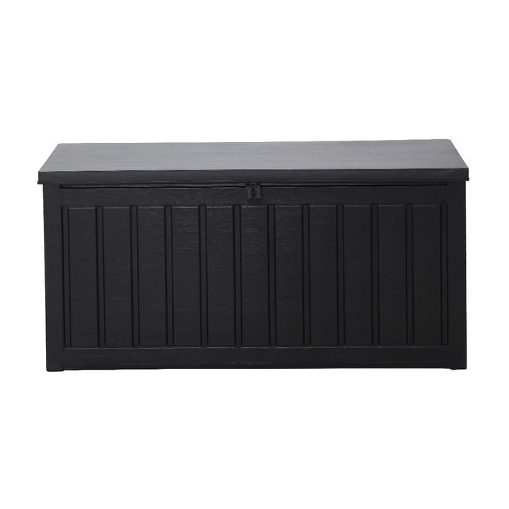 240L Outdoor Storage Box / Bench - Black