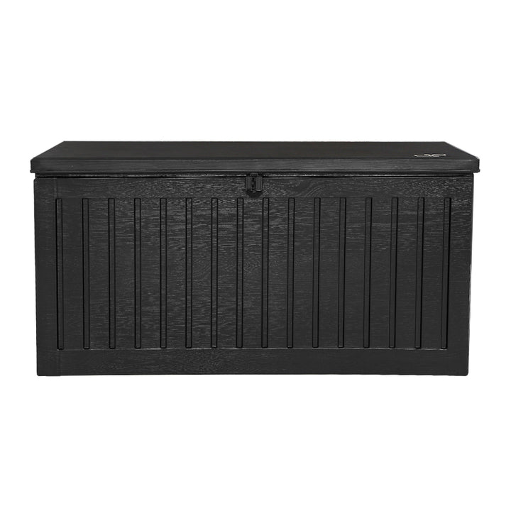 270L Outdoor Storage Box / Bench (Lockable) - Black