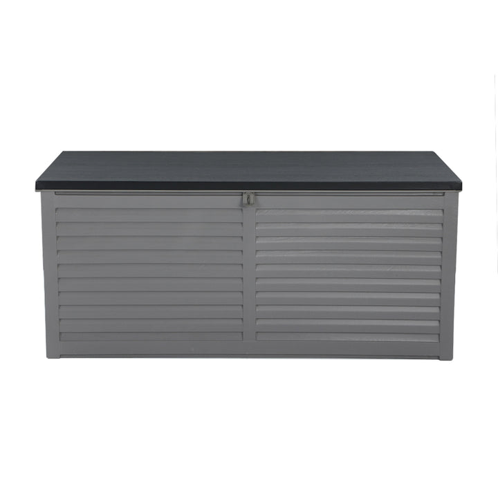 490L Outdoor Storage Box / Bench - Grey