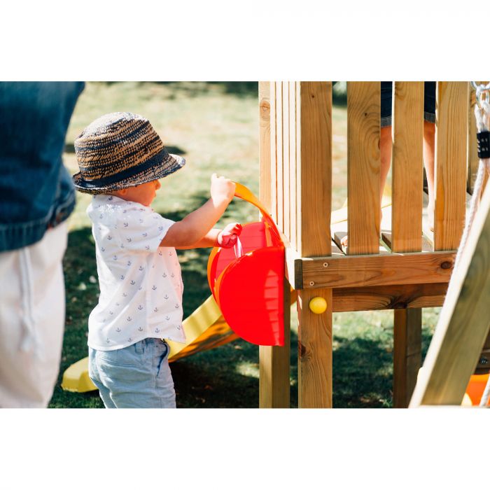Plum Toddler Tower Wooden Play Centre & Climbing Frame