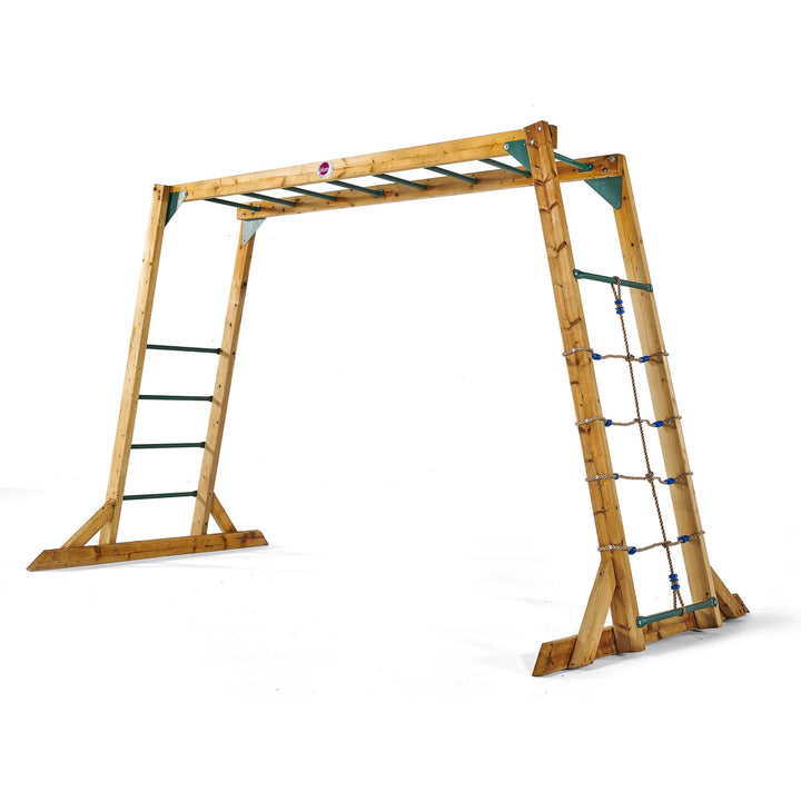 Plum Wooden Monkey Bars - The  Best Backyard
