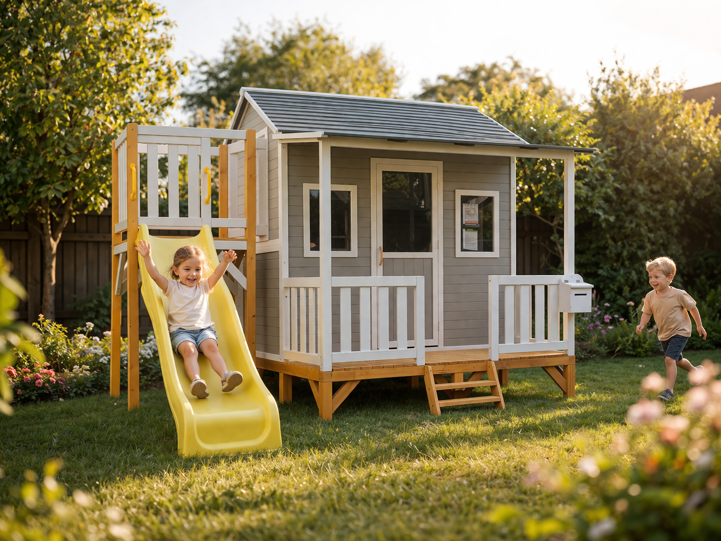 Kidzshack Delightful Shack Cubby House