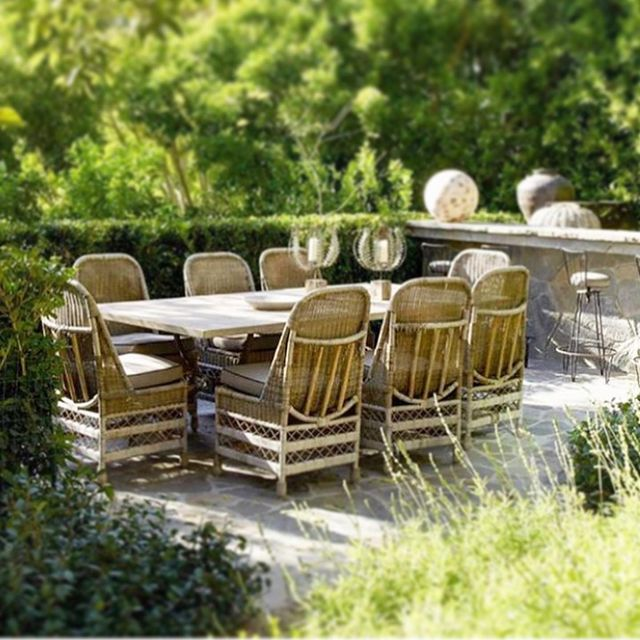 Rattan outdoor furniture - The Best Backyard