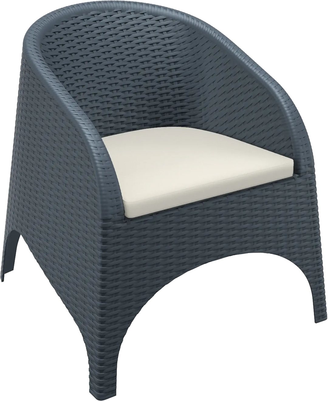 Siesta Aruba Tub Chair (Available in Chocolate, White & Anthracite)