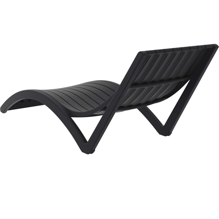 Siesta Slim Sun Lounger (Available in Black, White, Anthracite & Taupe - with / without cushion)