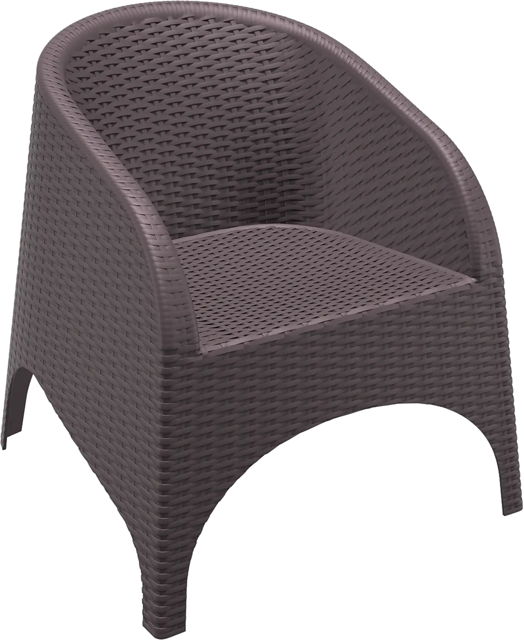 Siesta Aruba Tub Chair (Available in Chocolate, White & Anthracite)