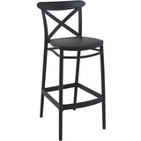Cross Back Bar Stools by Siesta
