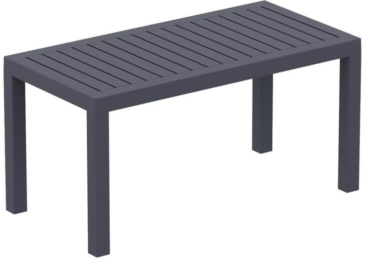 Siesta Ocean Lounge Coffee Table 900x450 (Available in Black, White, Taupe, Silver Grey & Anthracite)