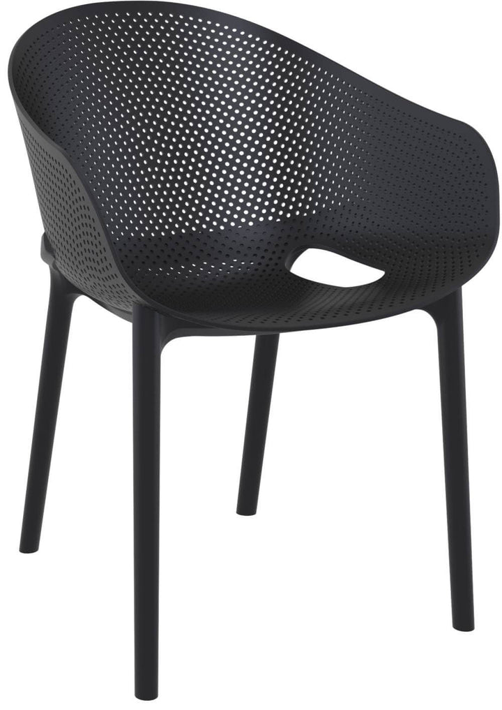 Siesta Sky Stacking Chair (Available in Black, White, Taupe, Green, Marsala & Anthracite)