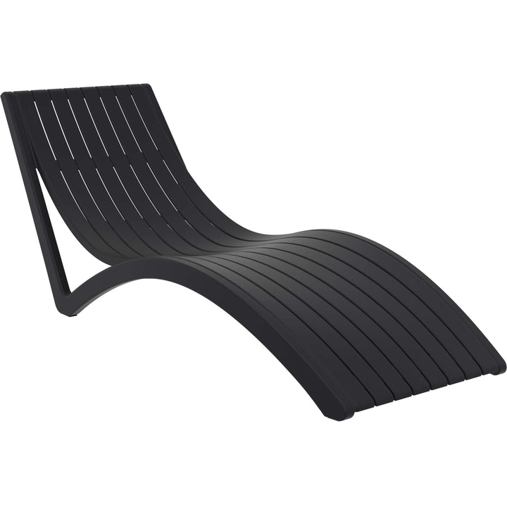Siesta Slim Sun Lounger (Available in Black, White, Anthracite & Taupe - with / without cushion)