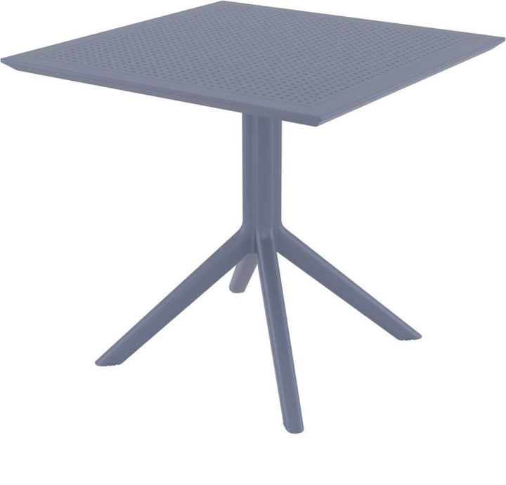 Siesta Sky Table 80 (Available in White, Taupe, Olive Green, Black & Anthracite)