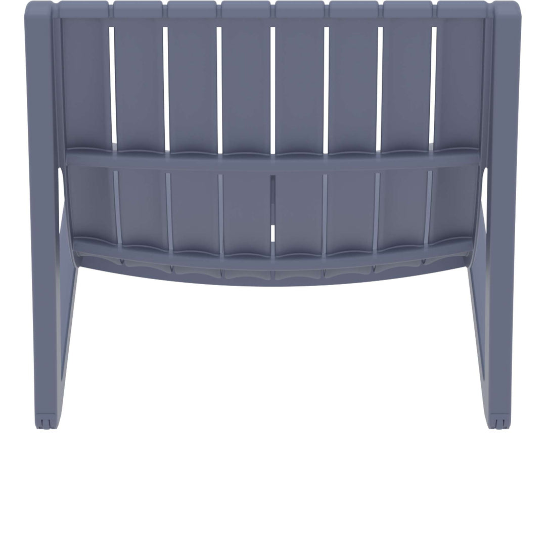 Siesta Slim Sun Lounger (Available in Black, White, Anthracite & Taupe - with / without cushion)