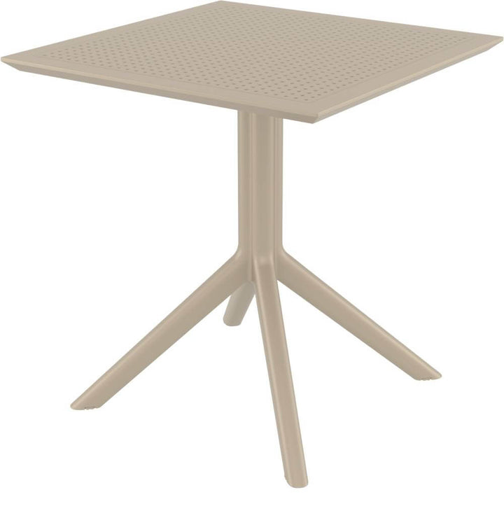 Siesta Sky Table 80 (Available in White, Taupe, Olive Green, Black & Anthracite)