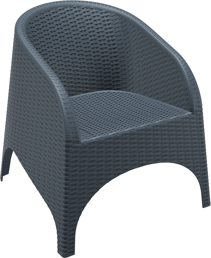 Siesta Aruba Tub Chair (Available in Chocolate, White & Anthracite)