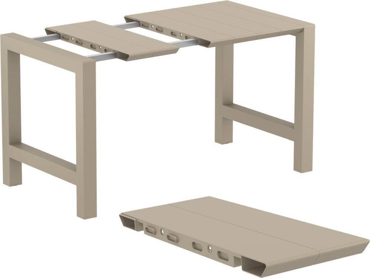 Siesta Vegas Extendable Bar Table from 1000mm to 1400mm (Available in White, Taupe, Black & Anthracite))