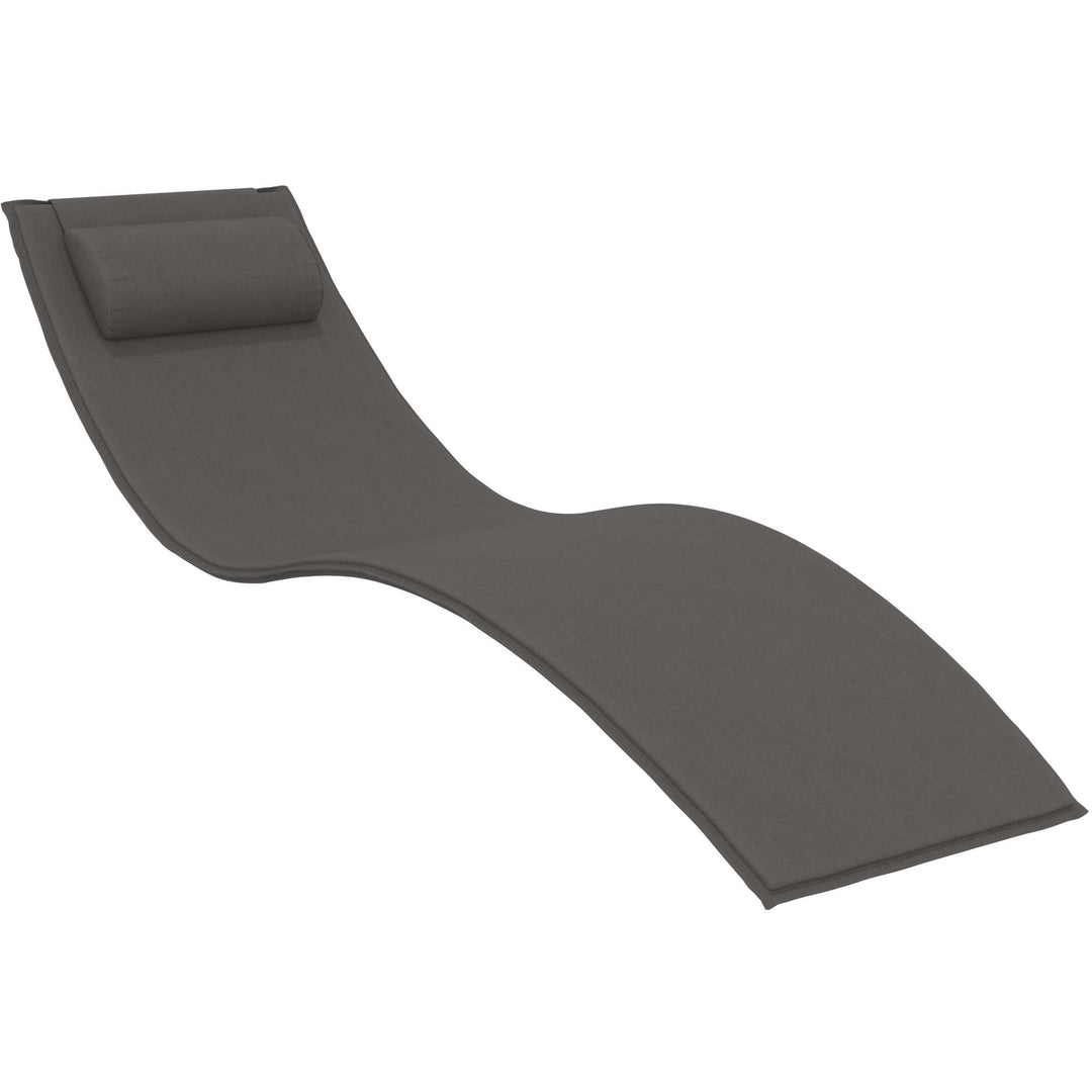 Siesta Slim Sun Lounger (Available in Black, White, Anthracite & Taupe - with / without cushion)