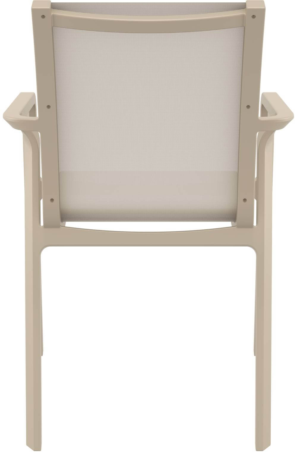 Siesta Pacific Arm Chair (Available in Black, White, Taupe & Anthracite/Black)