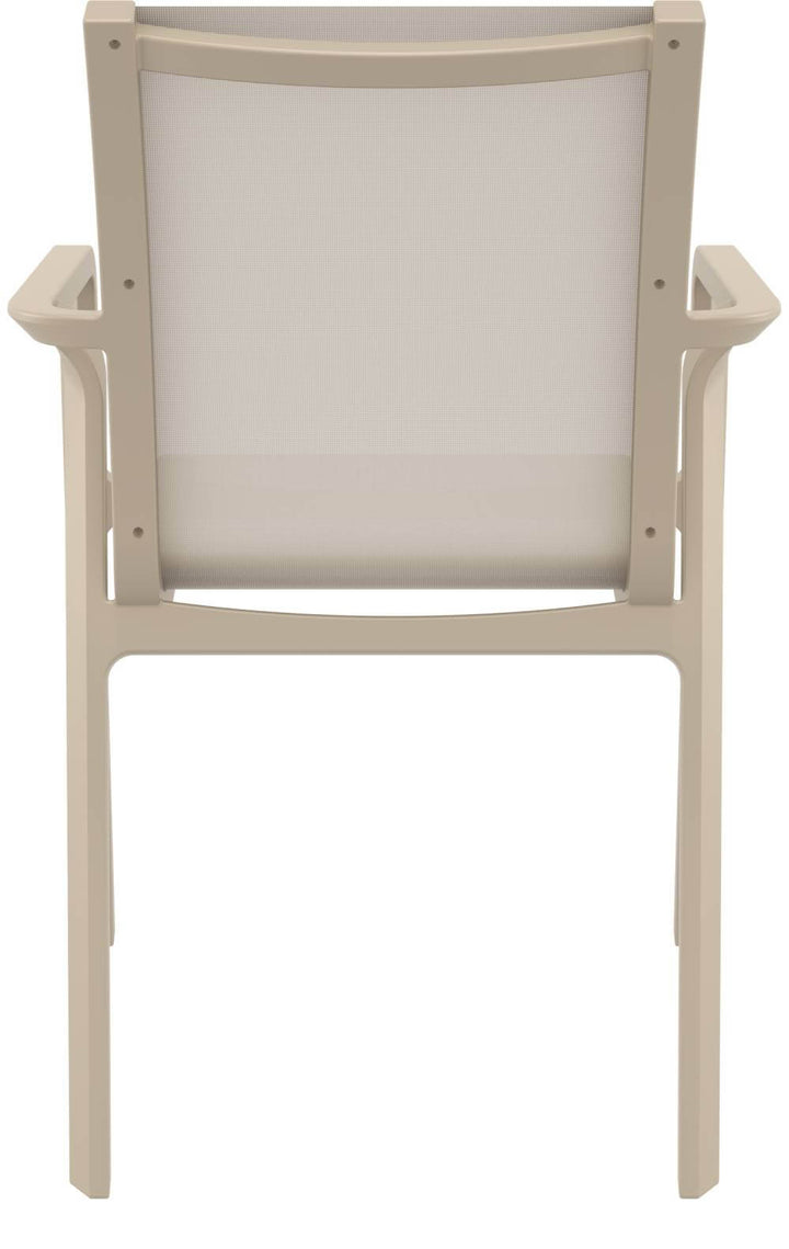 Siesta Pacific Arm Chair (Available in Black, White, Taupe & Anthracite/Black)