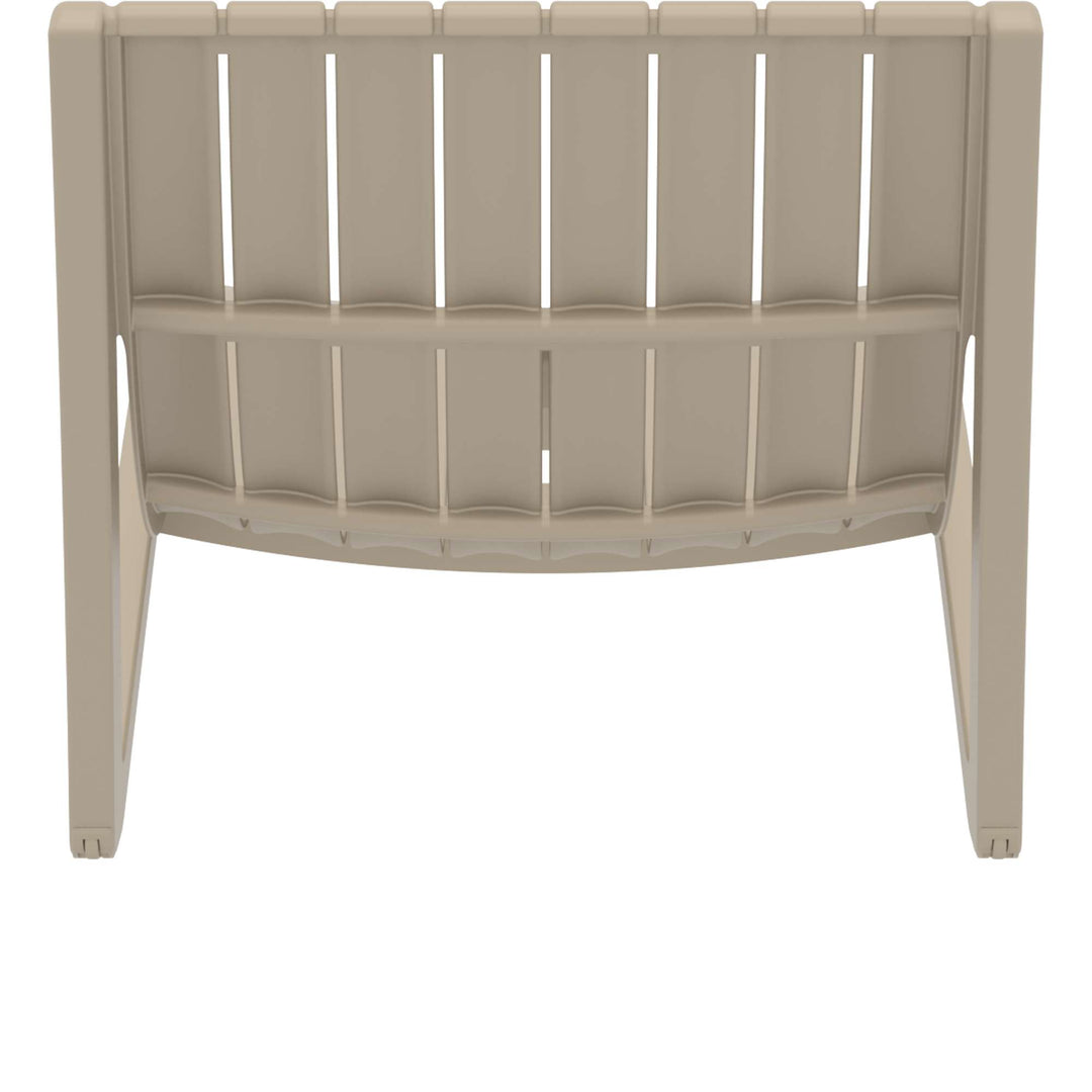 Siesta Slim Sun Lounger (Available in Black, White, Anthracite & Taupe - with / without cushion)