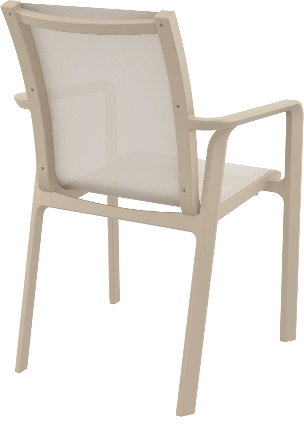 Siesta Pacific Arm Chair (Available in Black, White, Taupe & Anthracite/Black)