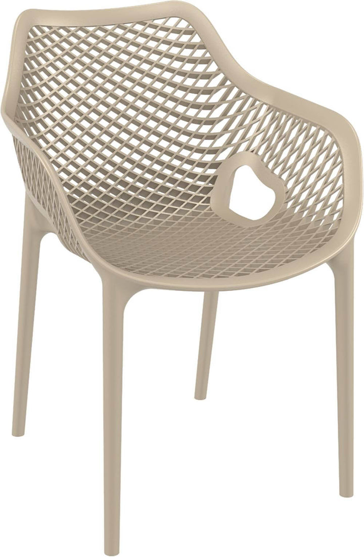 Siesta Air XL Arm Chair (Available in Black, White, Taupe, Green, Red, Orange, Mango & Anthracite)