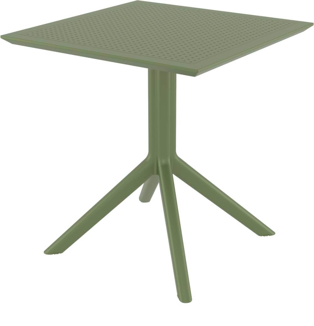 Siesta Sky Table 80 (Available in White, Taupe, Olive Green, Black & Anthracite)