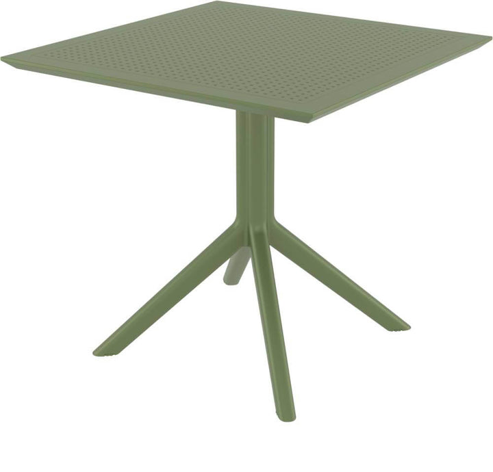 Siesta Sky Table 80 (Available in White, Taupe, Olive Green, Black & Anthracite)