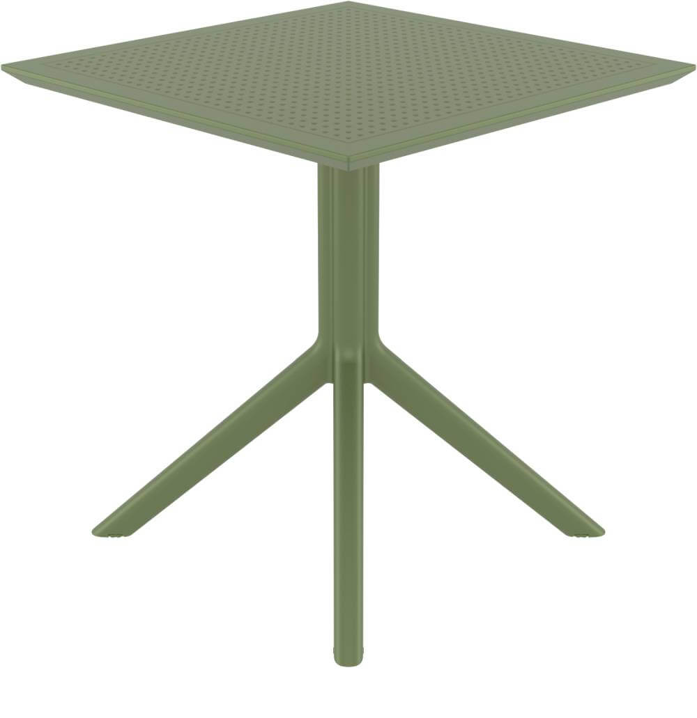 Siesta Sky Table 80 (Available in White, Taupe, Olive Green, Black & Anthracite)