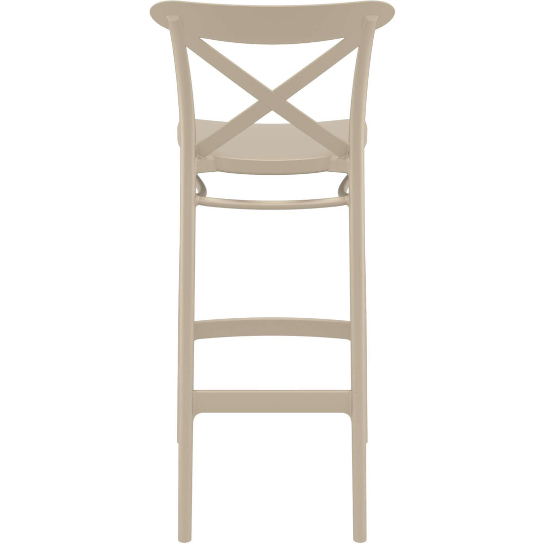 Cross Back Bar Stools by Siesta