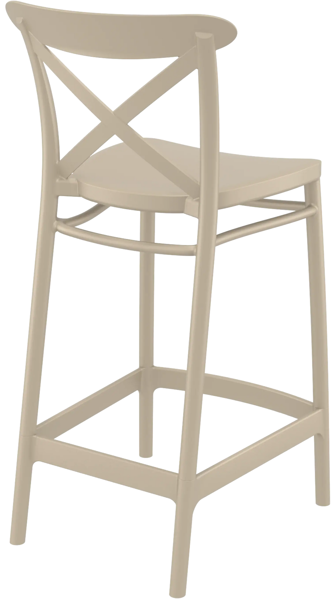 Cross Back Bar Stools 65cm by Siesta