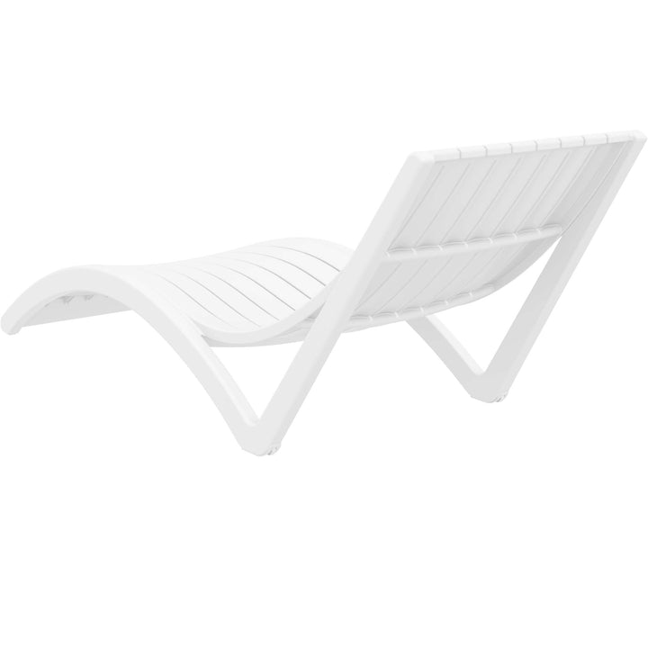 Siesta Slim Sun Lounger (Available in Black, White, Anthracite & Taupe - with / without cushion)