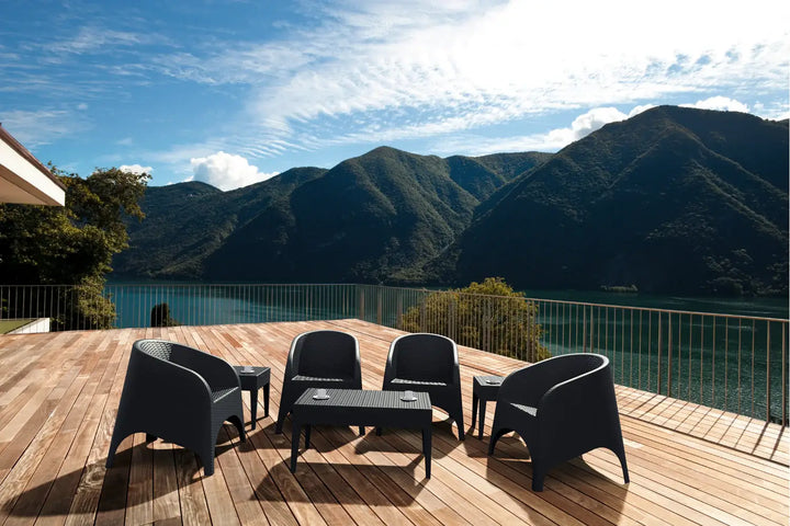 Siesta Aruba Tub Chair (Available in Chocolate, White & Anthracite)