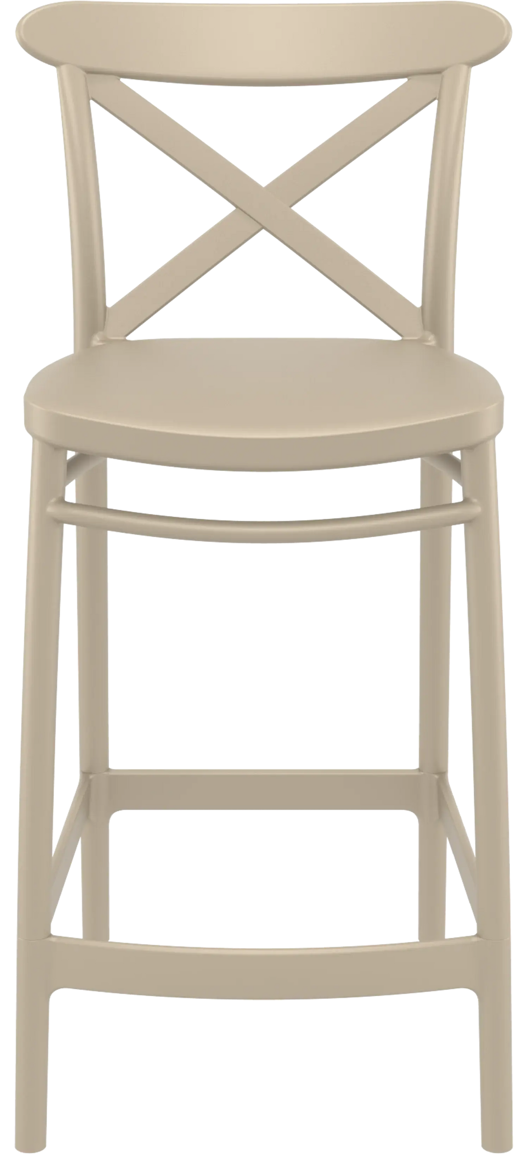 Cross Back Bar Stools 65cm by Siesta