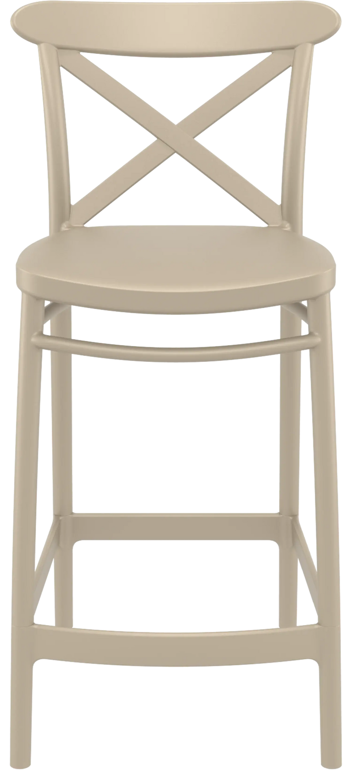 Cross Back Bar Stools 65cm by Siesta