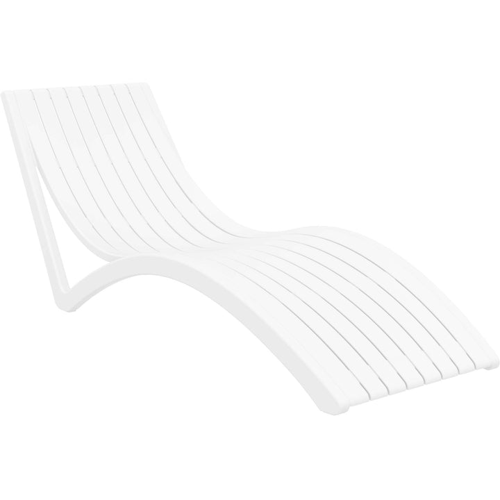 Siesta Slim Sun Lounger (Available in Black, White, Anthracite & Taupe - with / without cushion)