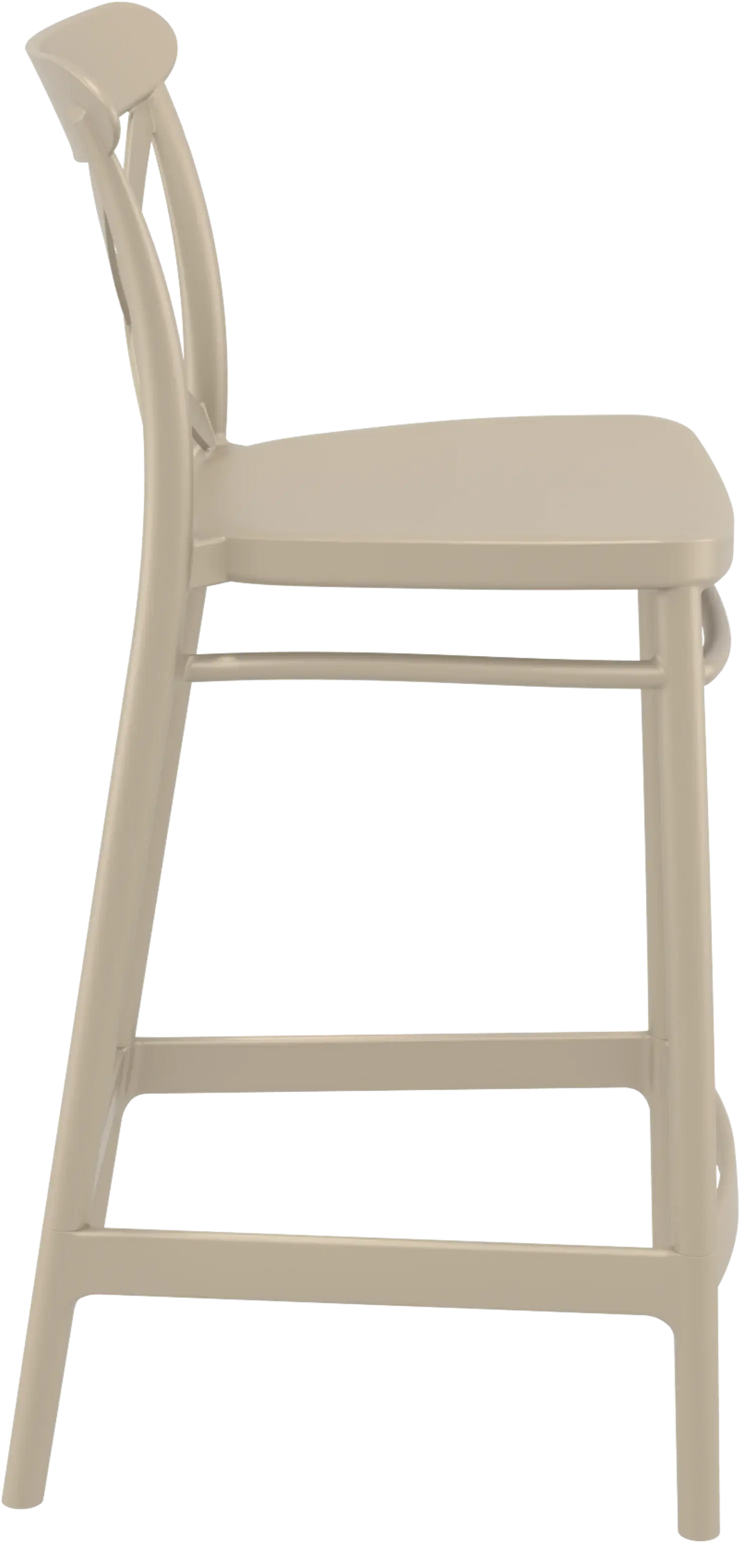 Cross Back Bar Stools 65cm by Siesta