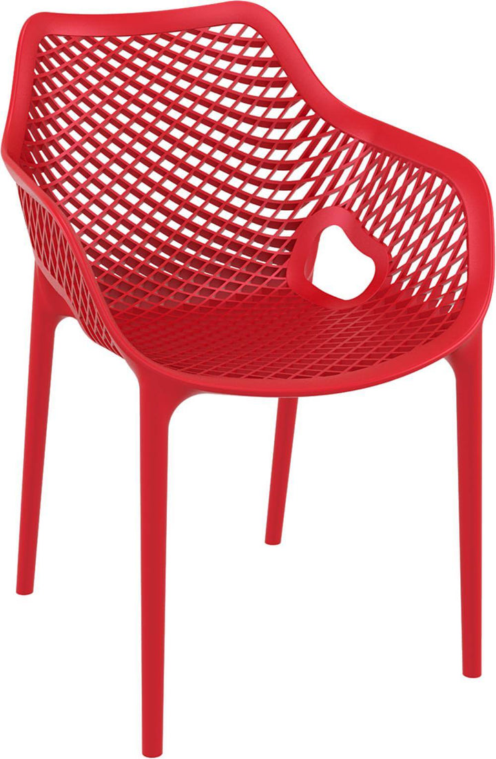 Siesta Air XL Arm Chair (Available in Black, White, Taupe, Green, Red, Orange, Mango & Anthracite)