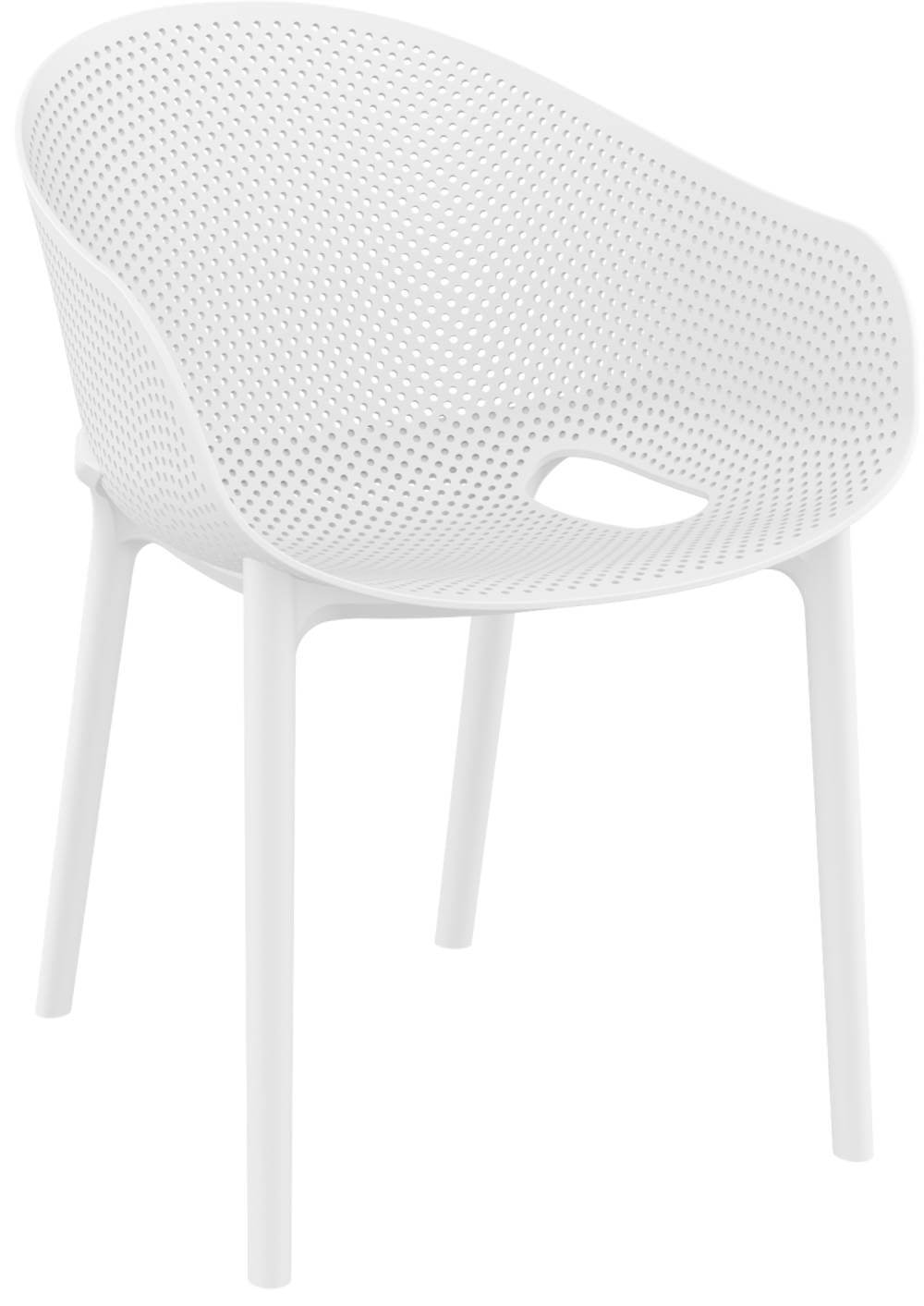 Siesta Sky Stacking Chair (Available in Black, White, Taupe, Green, Marsala & Anthracite)