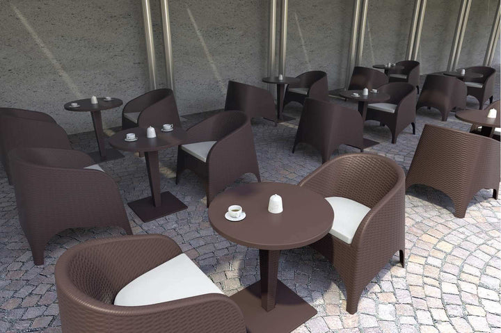 Siesta Aruba Tub Chair (Available in Chocolate, White & Anthracite)