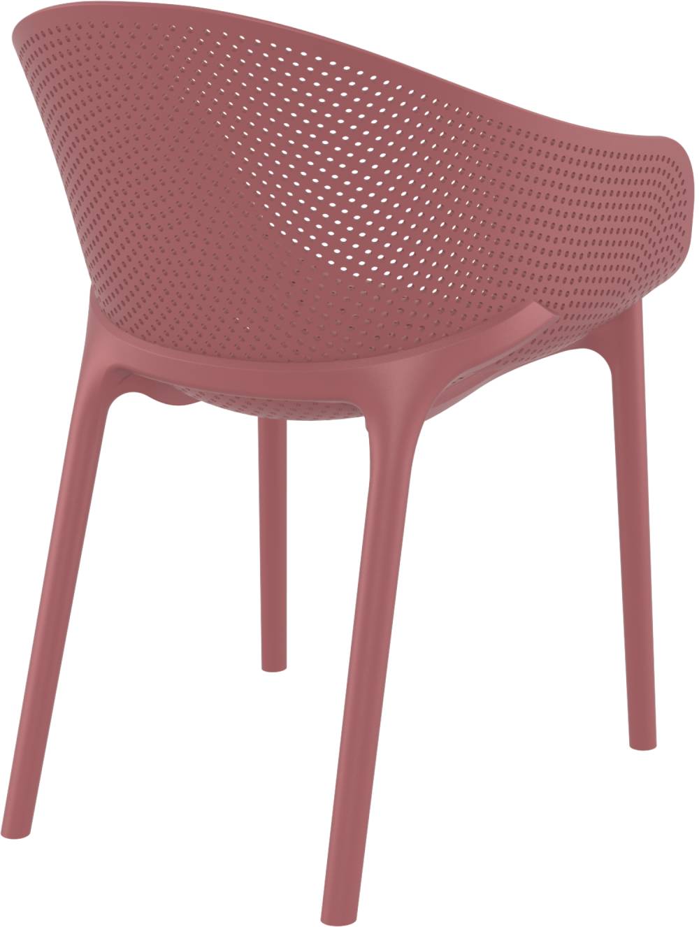 Siesta Sky Stacking Chair (Available in Black, White, Taupe, Green, Marsala & Anthracite)