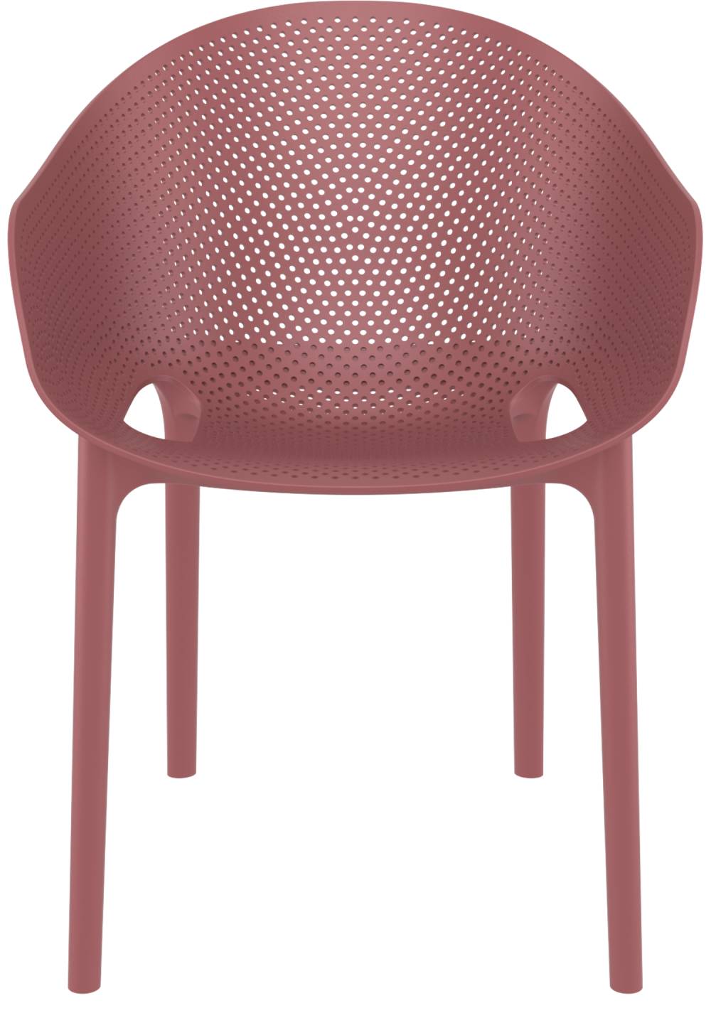 Siesta Sky Stacking Chair (Available in Black, White, Taupe, Green, Marsala & Anthracite)