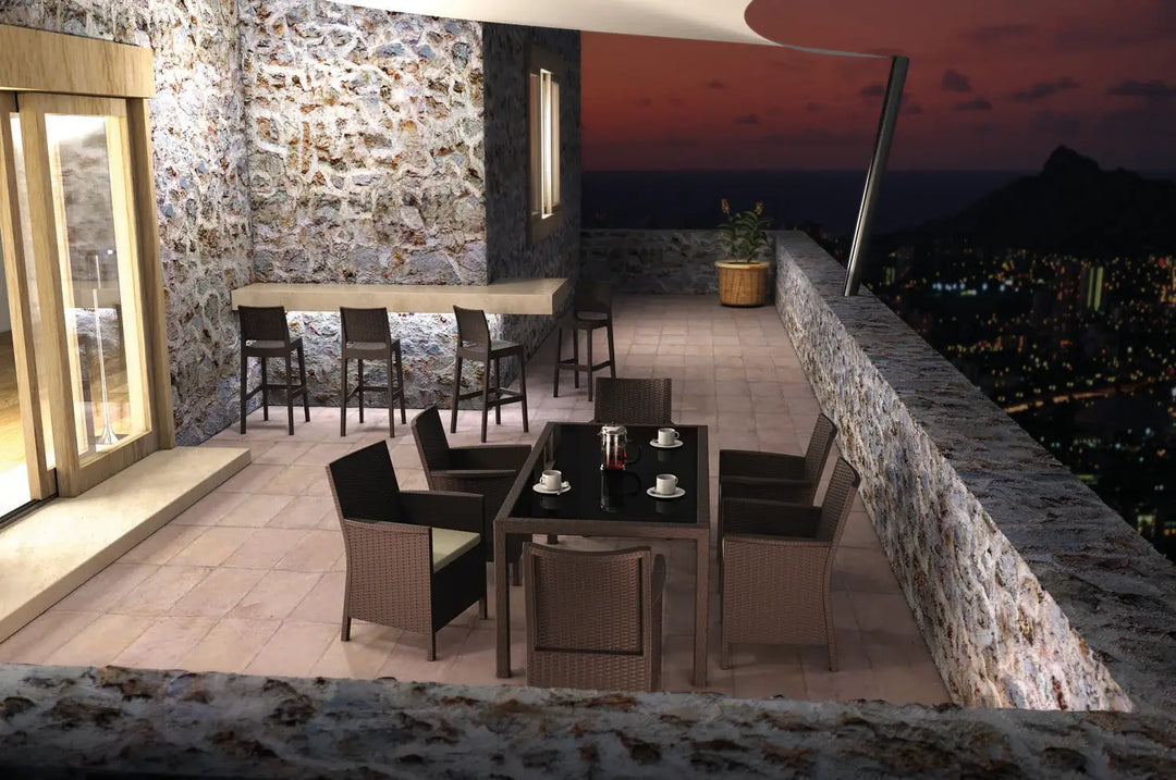 Siesta California Tub Chair (Available in Chocolate, White & Anthracite)