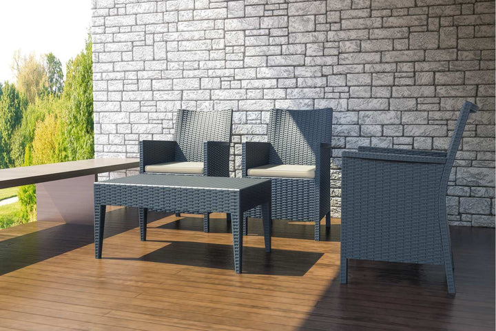 Siesta California Tub Chair (Available in Chocolate, White & Anthracite)