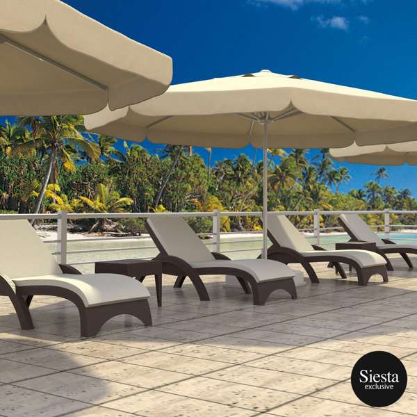 Fiji Sunlounger/Tequila Side Table 6 Pc Package
