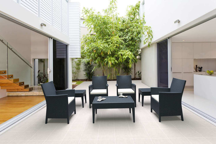 Siesta California Tub Chair (Available in Chocolate, White & Anthracite)