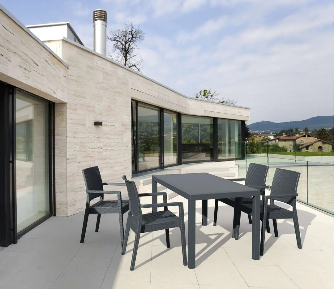 Siesta Ibiza Arm Chair (Available in Chocolate, White & Anthracite)