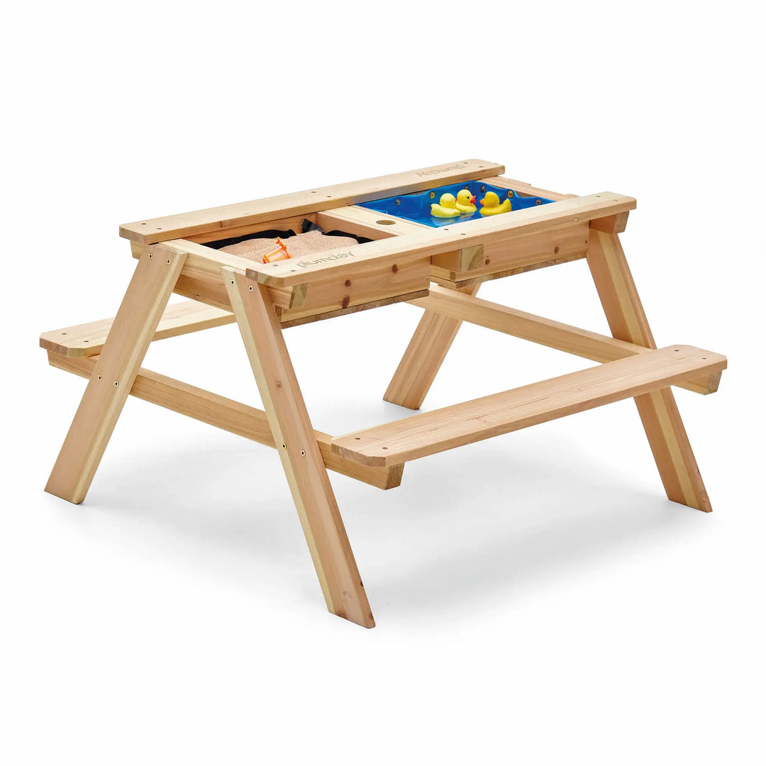 Plum Surfside Sand & Water Picnic Table
