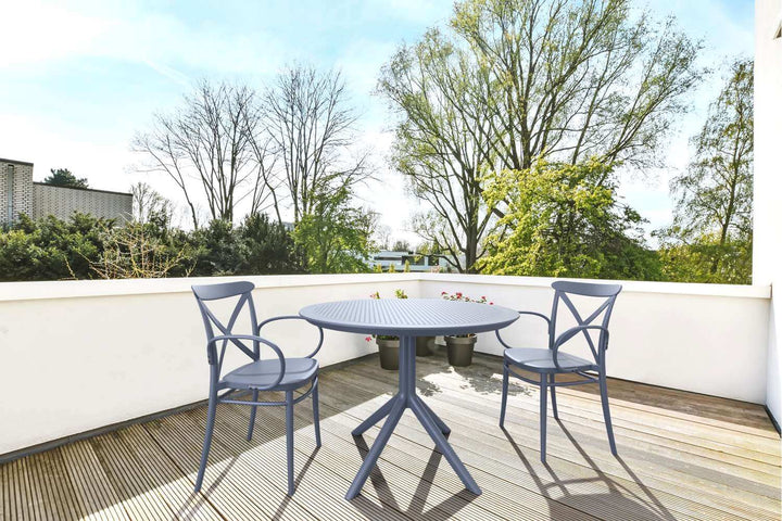 Siesta Sky Table 105 (Available in Olive Green, White, Taupe, Anthracite and Black)
