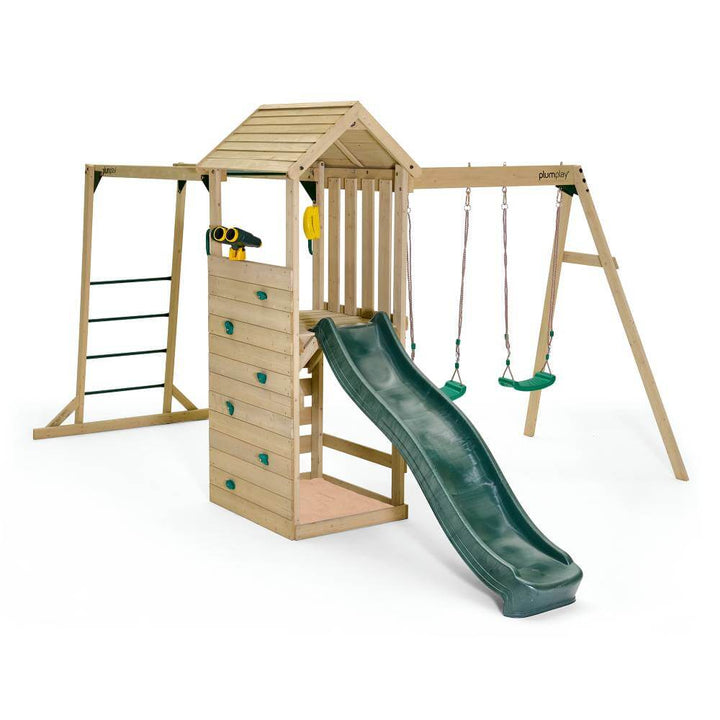 Plum Lookout Tower Centre with Swings, Slide & Monkey Bars