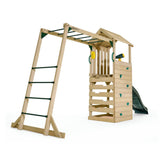 Plum Lookout Wooden Tower with Monkey Bars